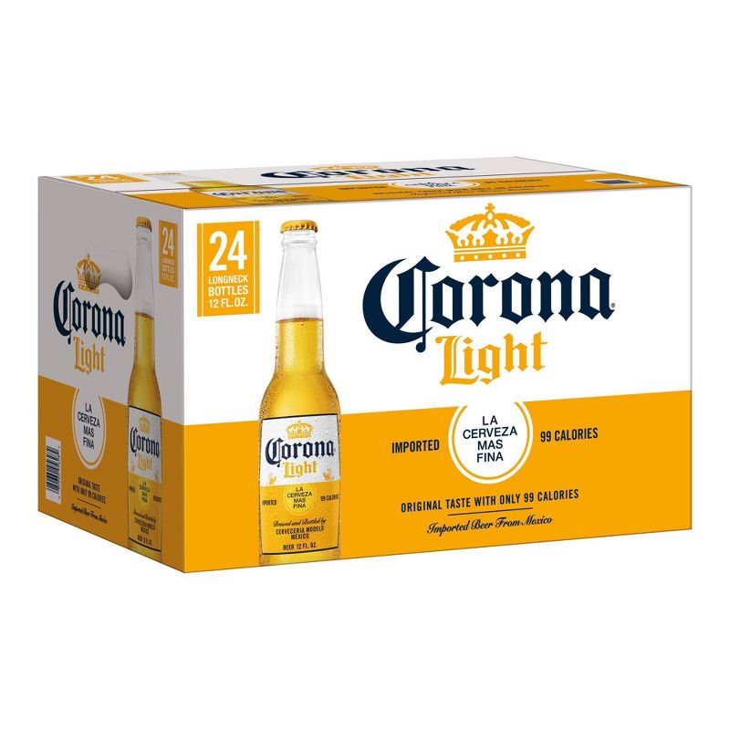 Corona Light Lager Beer - 24pk/12 fl oz Bottles