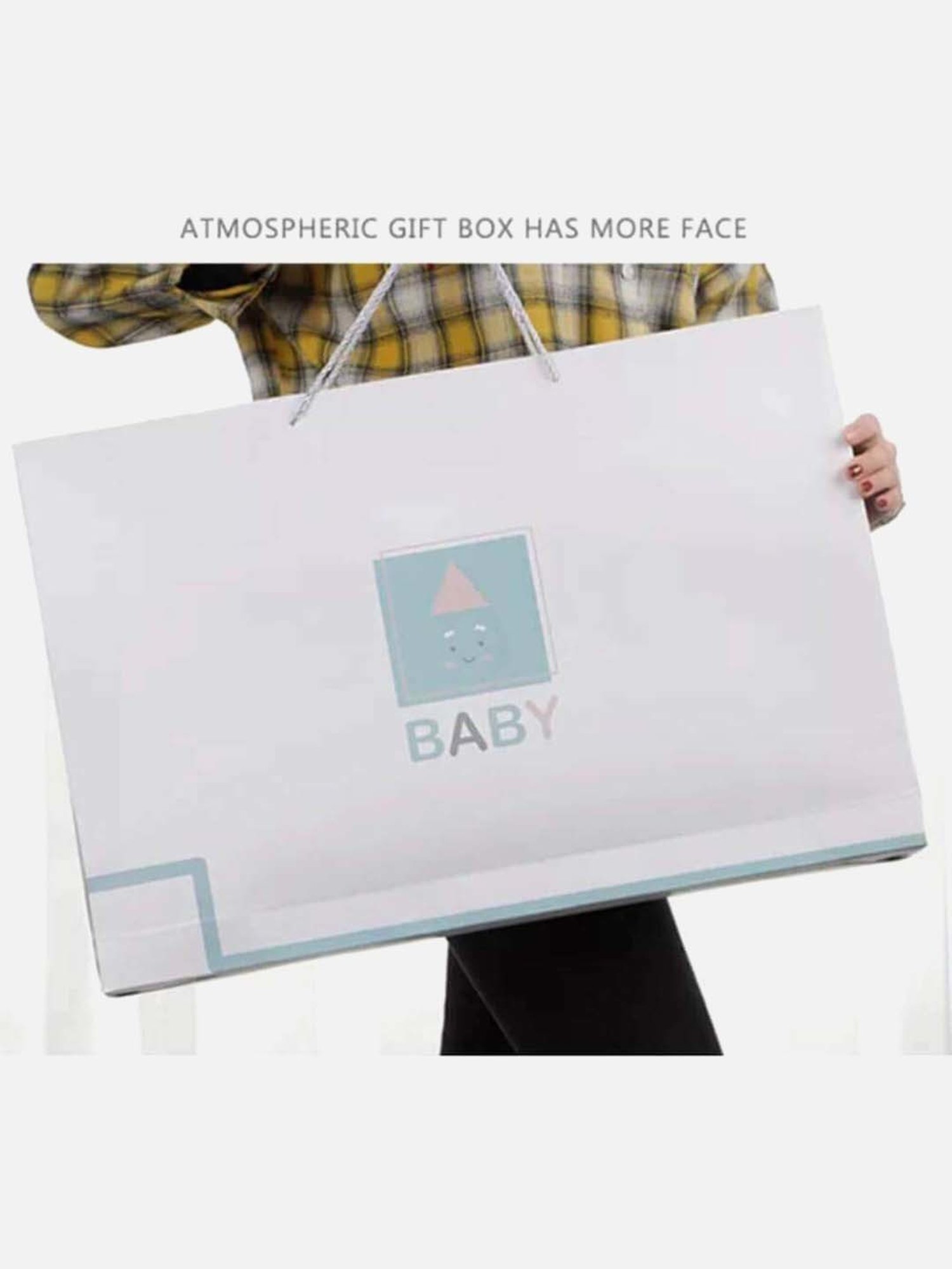 Little Surprise Box Kids Peach Cotton Printed Full Sleeves Gift Set