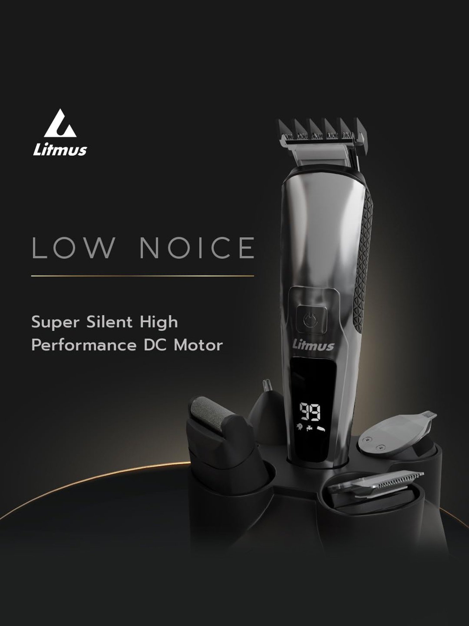 Wahl Professional Moser 1400 Germany Hair Clipper (Maroon)