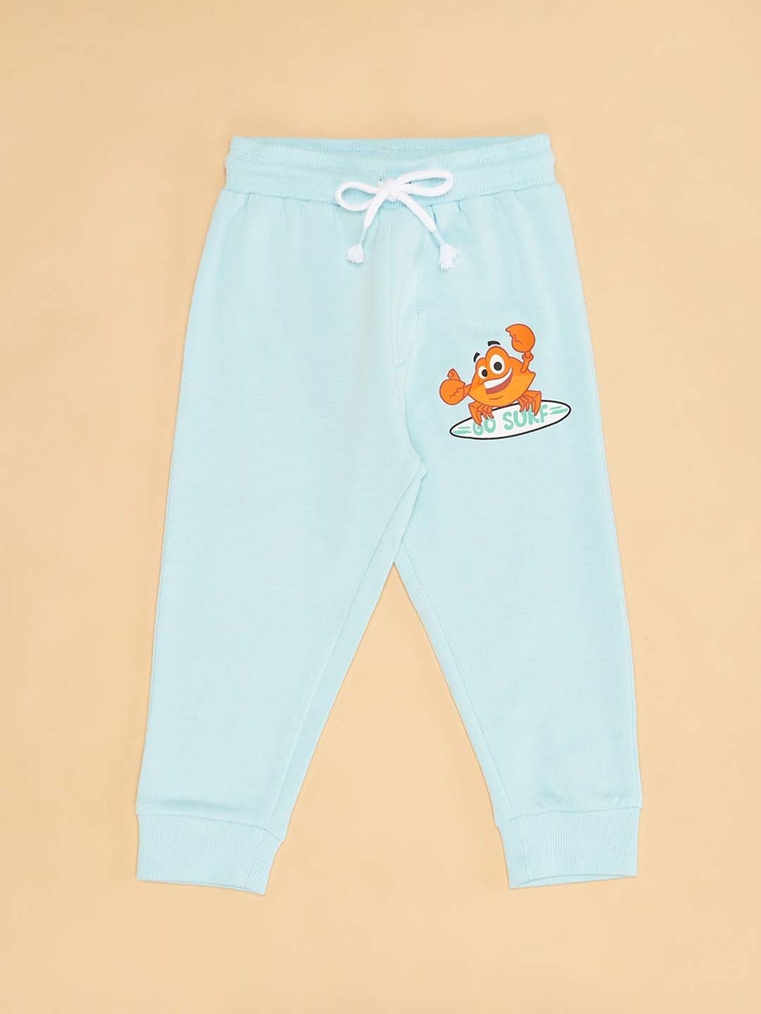 Ed-a-Mamma Baby Multicolor Printed Joggers (Pack Of 3)