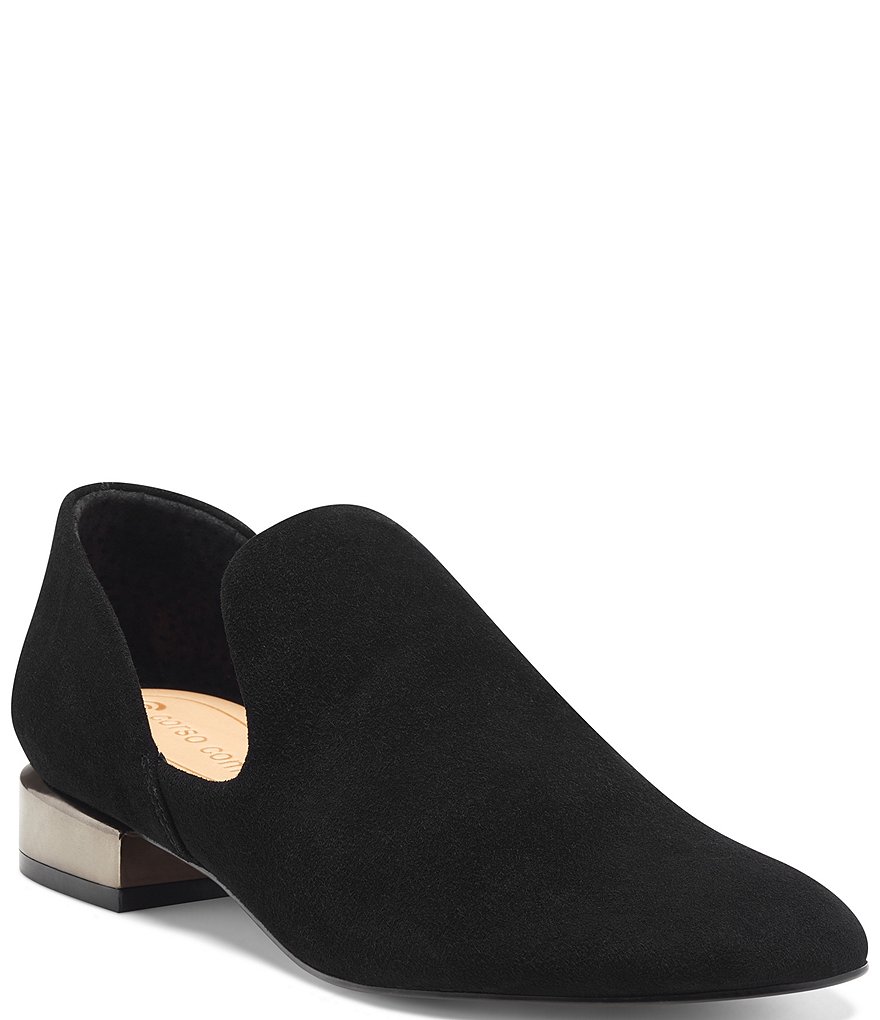 CC Corso Como Amarinth Suede Dress Loafers