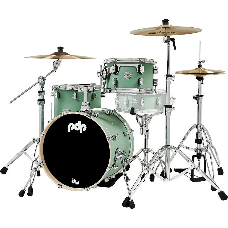 PDP by DW Concept Maple 3-Piece Bop Shell Pack Satin Seafoam