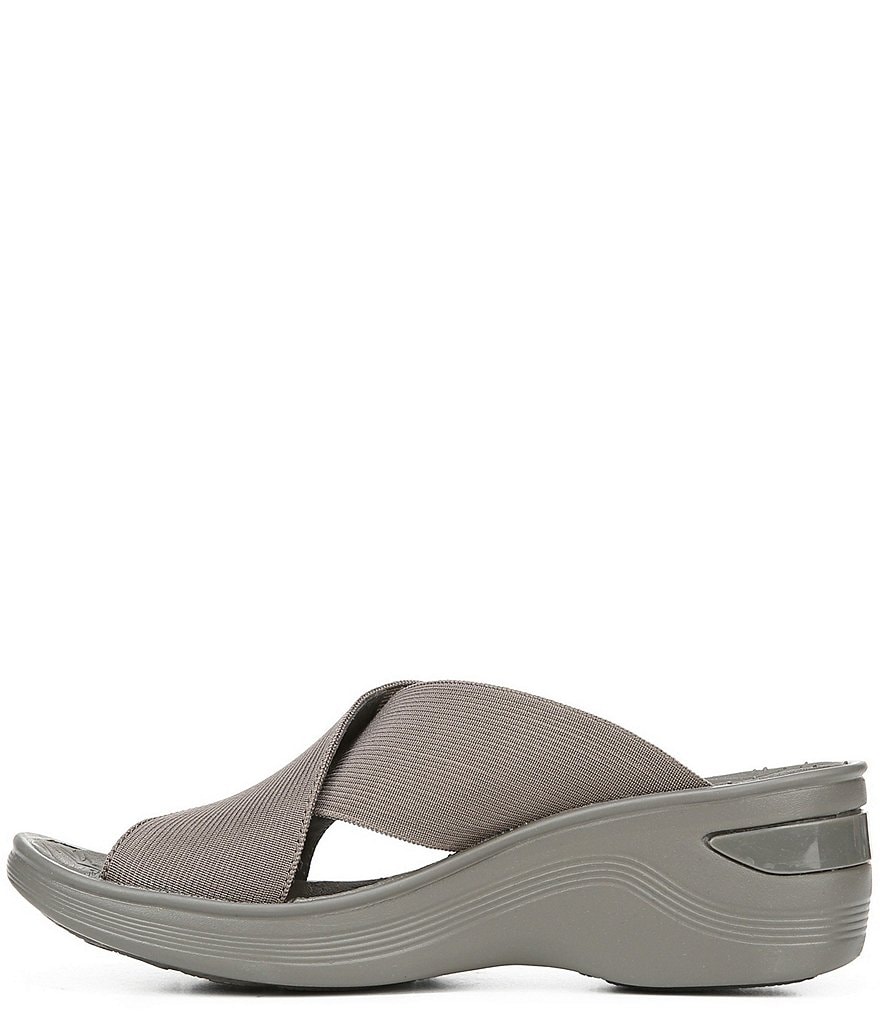 Bzees Desire Washable Stretch Wedge Sandals