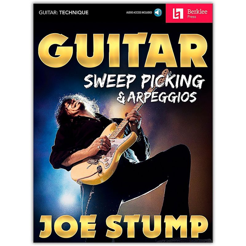 Berklee Press Guitar Sweep Picking & Arpeggios Book/Audio Online