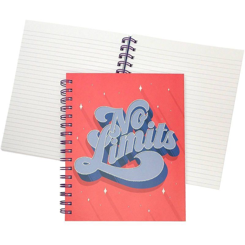 Green Inspired Spiral Notebook 1 Subject College Ruled No Limits Wire-O