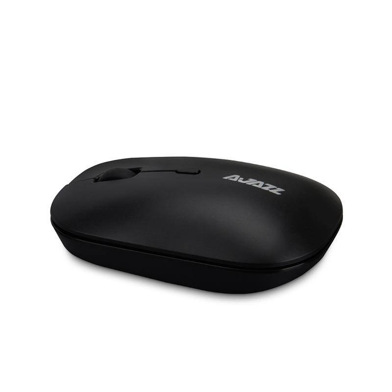 Wireless charging mouse I18 black two-way wheel large-capacity battery
