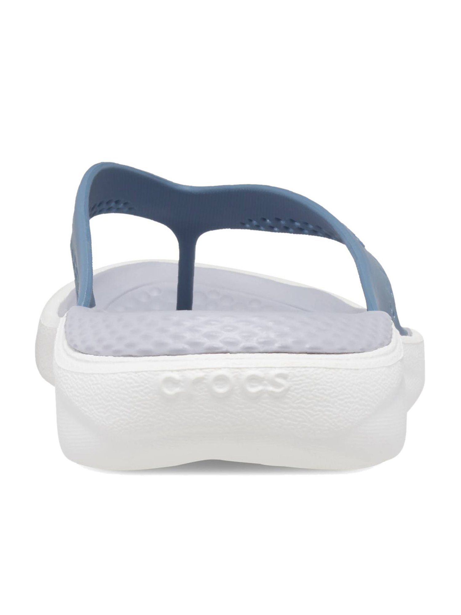 Crocs Men's Literide Steel Blue Flip Flops