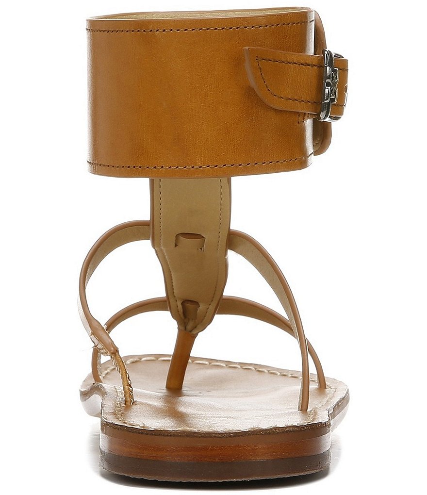 Sam Edelman Mollie Leather Ankle Band Thong Sandals