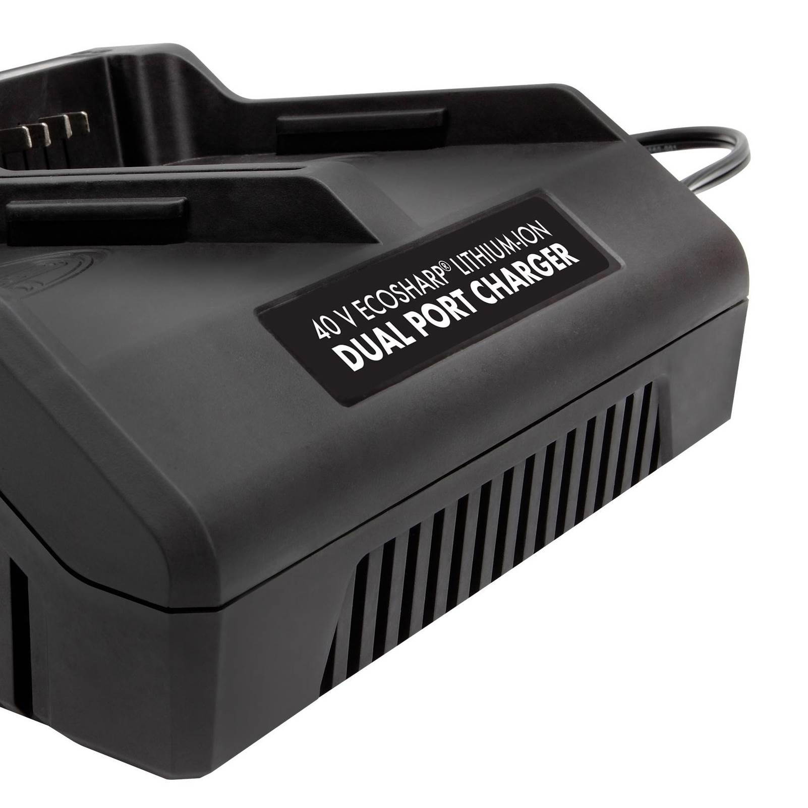 Sun Joe ICHRG40-DPC 40-DPC EcoSharp Lithium-Ion Battery Dual Port Charger
