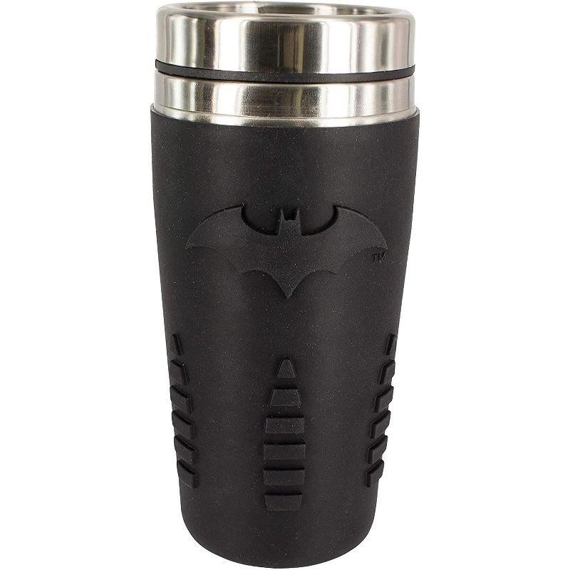 Paladone Products Ltd. DC Comics Batman 15oz Stainless Steel Travel Mug