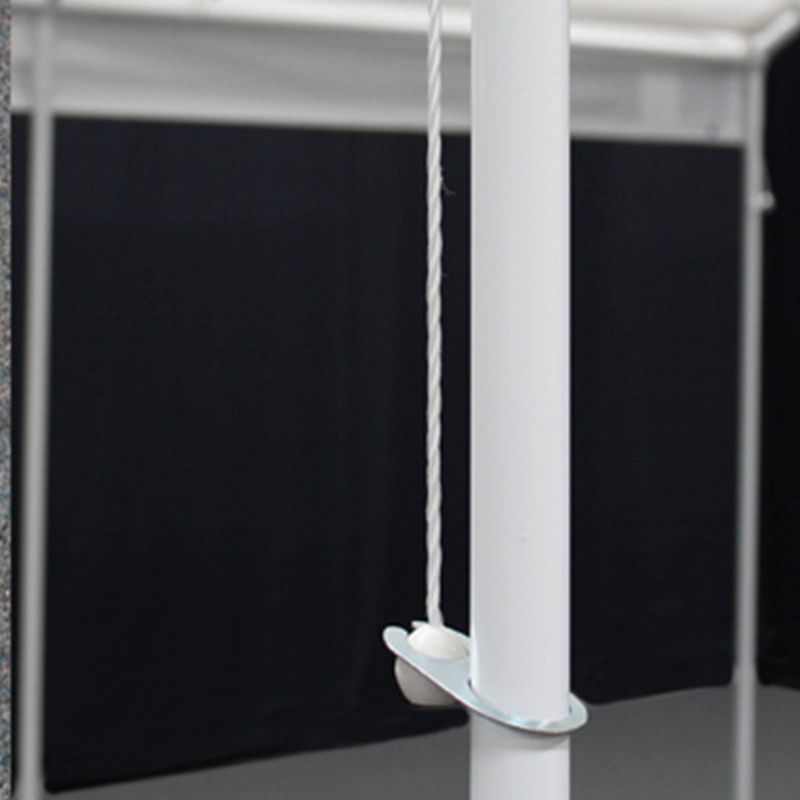 King Canopy 8'' White Ball Bungee Straps - 25pk