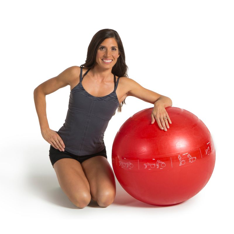 GoFit Pro Stability Ball - Red (65cm)