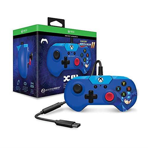 Hyperkin X91 Wired Controller for Xbox One/ Windows 10 PC (Mega Man 11 Limited Edition) - Officially Licensed By Capcom and Xbox