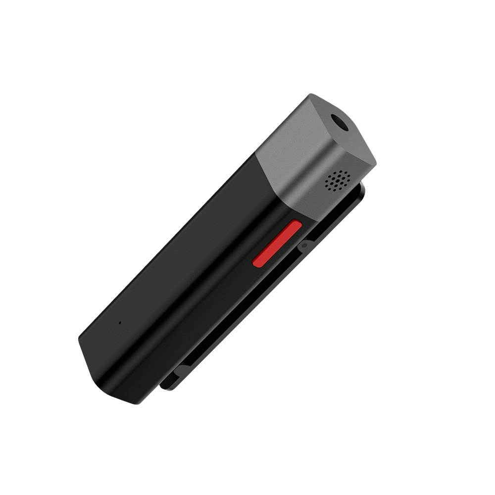 SmartMike+ Wireless BT Microphone BT Headset Volg Video Radio Device Short Video Recording Device for Vlogger Black