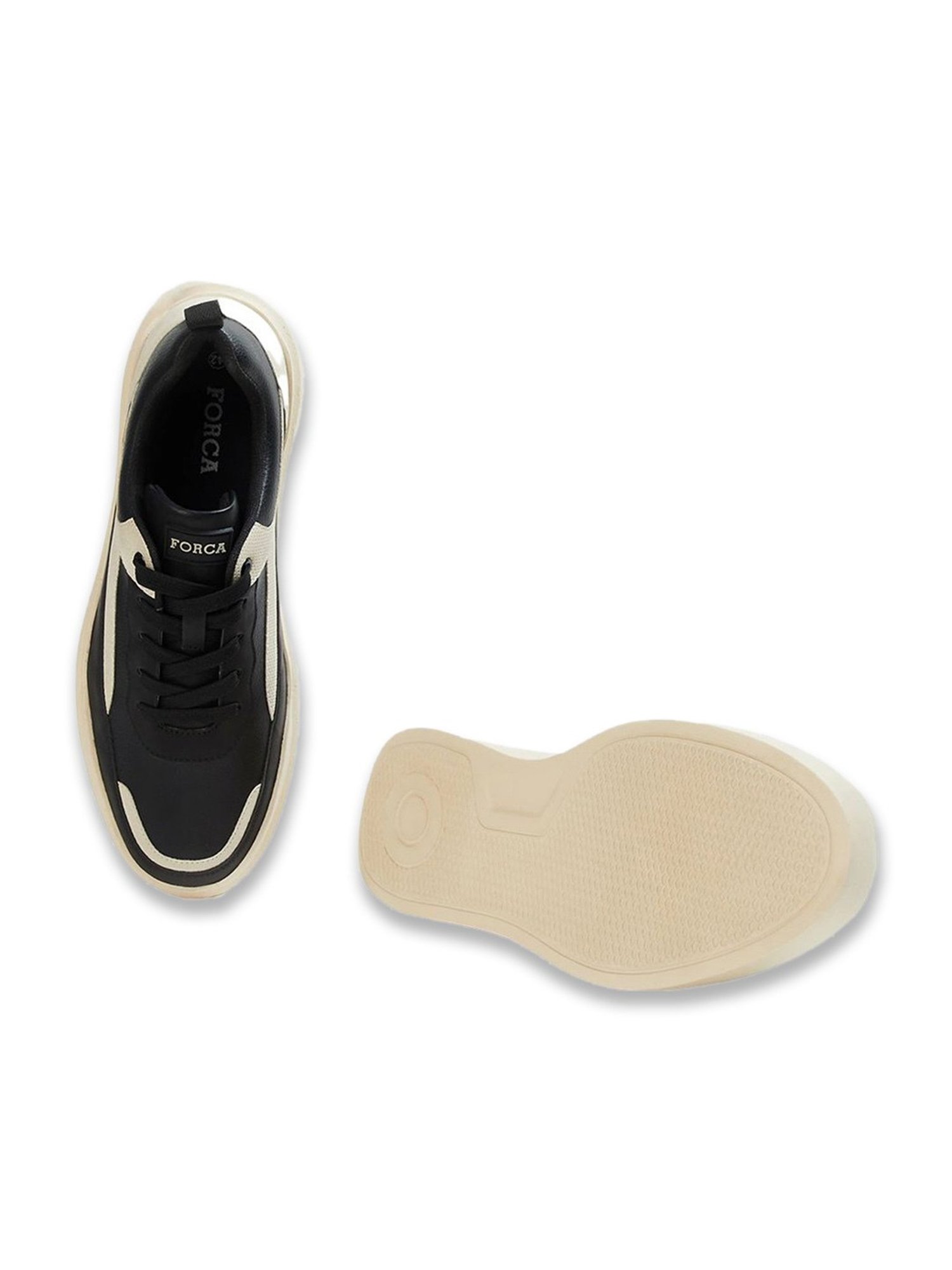 Forca by Lifestyle Men's Black Casual Sneakers