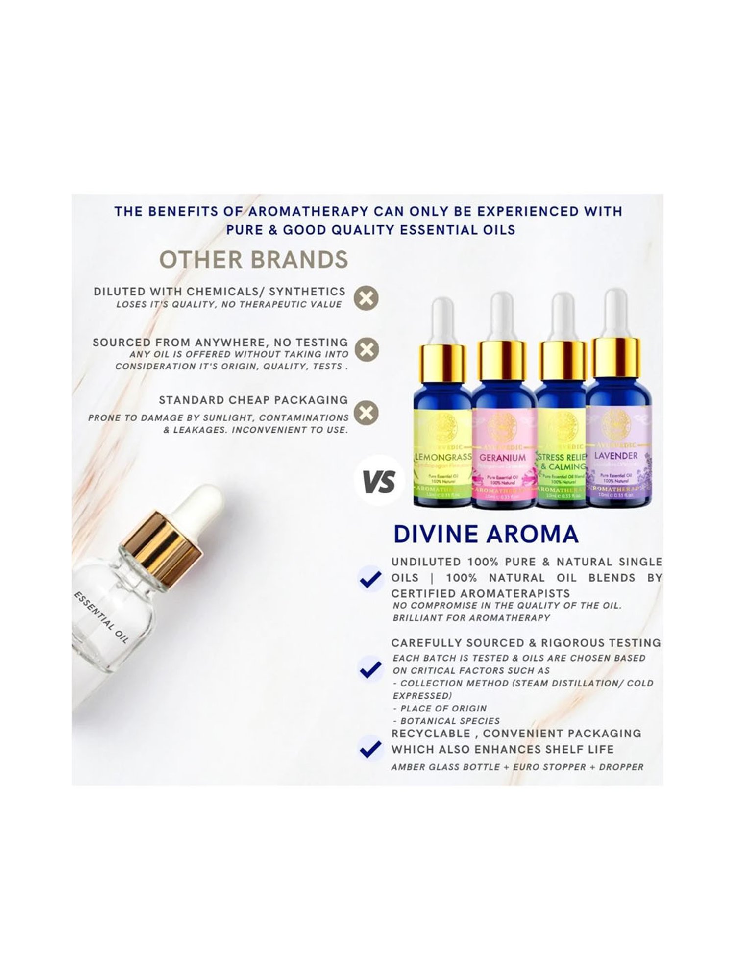 Divine Aroma Lemon Essential Oil - 10 ml