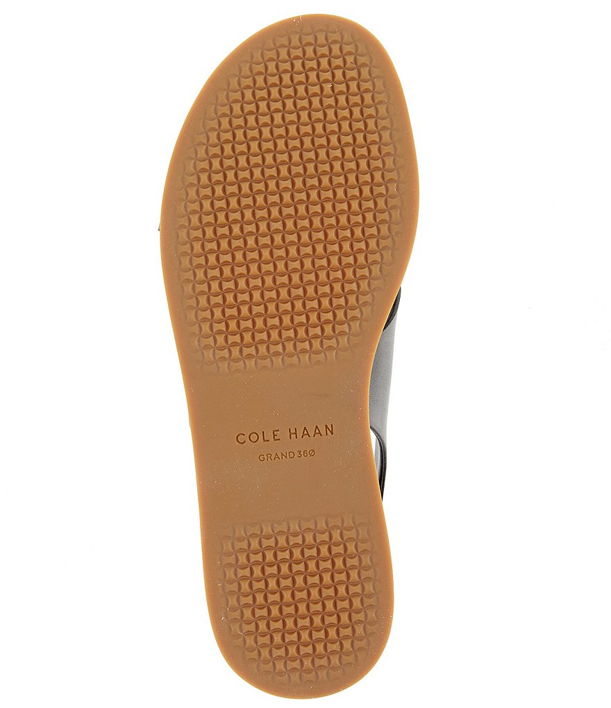 Cole Haan Mira Leather Cross-Band Sandals