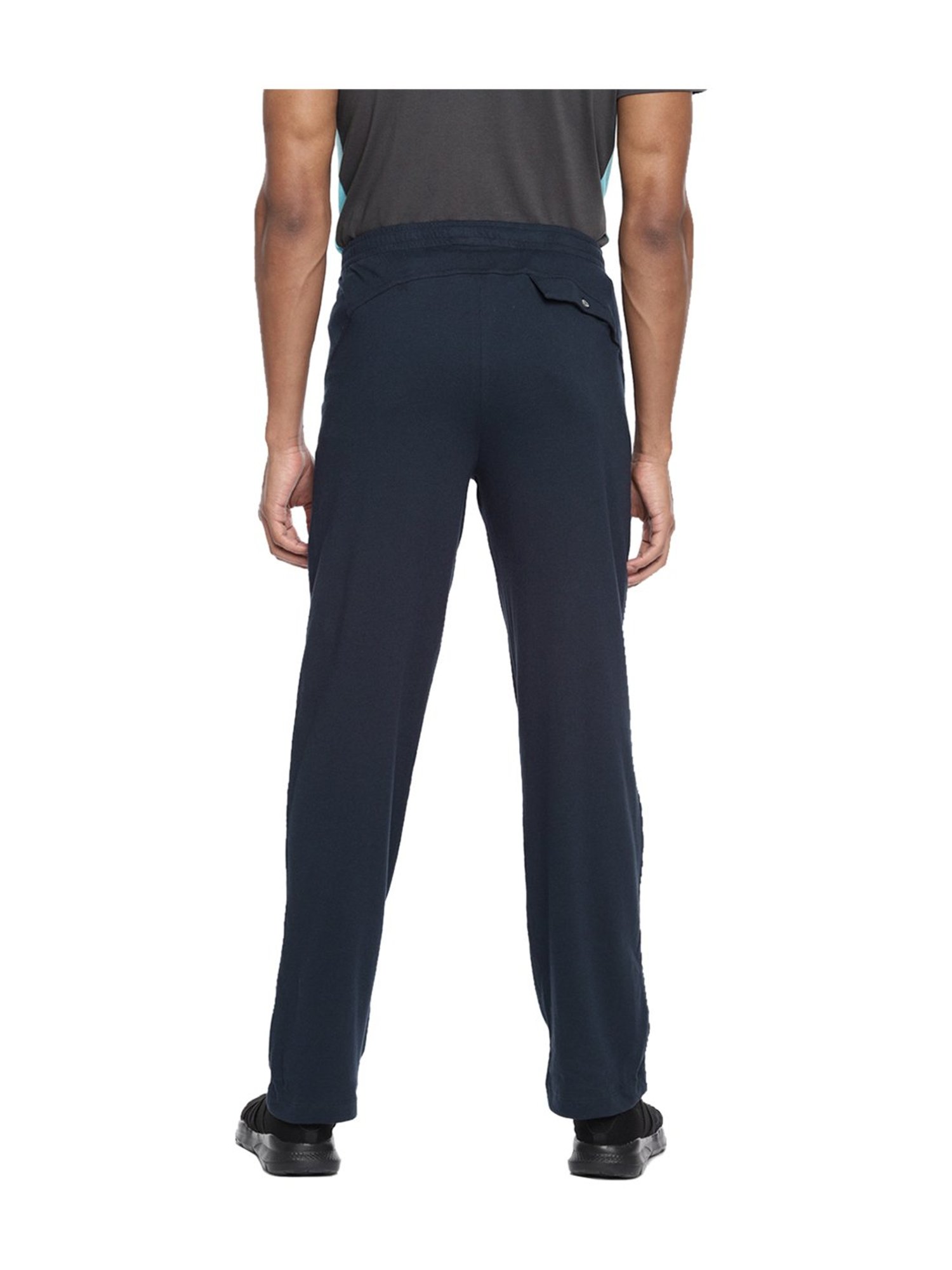 Fruit of the Loom Navy Mid Rise Track Pants