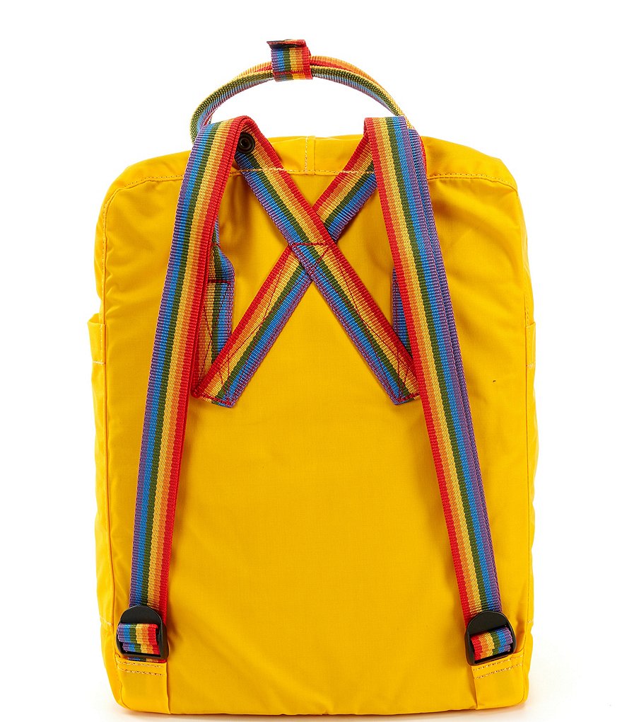 Fjallraven Kanken Rainbow Handle Backpack