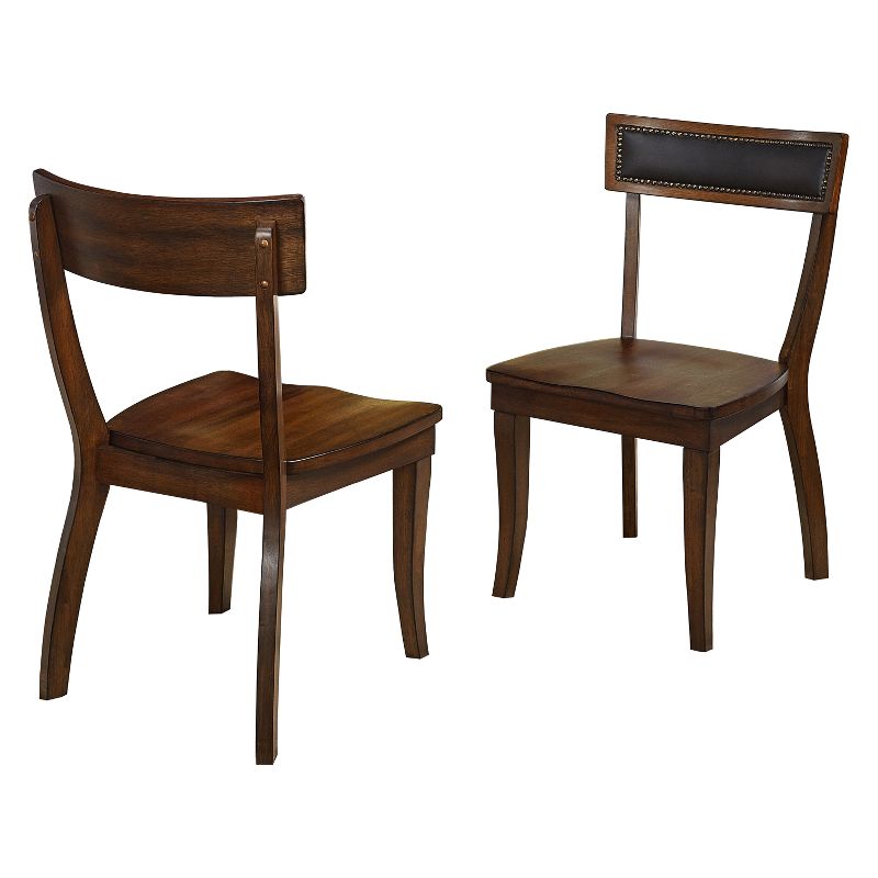Set of 2 Heston Dining Chair Antique Black - Buylateral