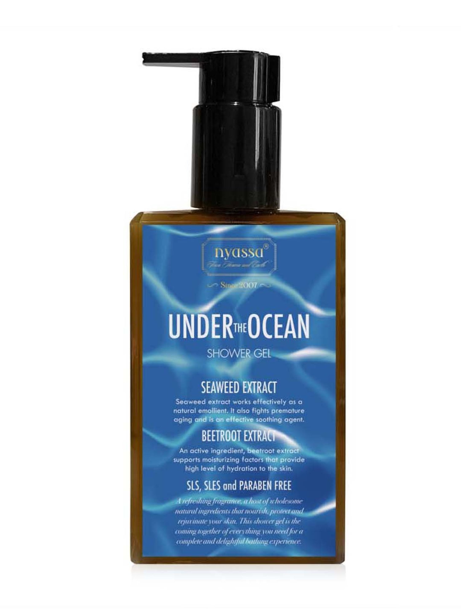 Nyassa Refreshing Under The Ocean Shower Gel - 215 ml