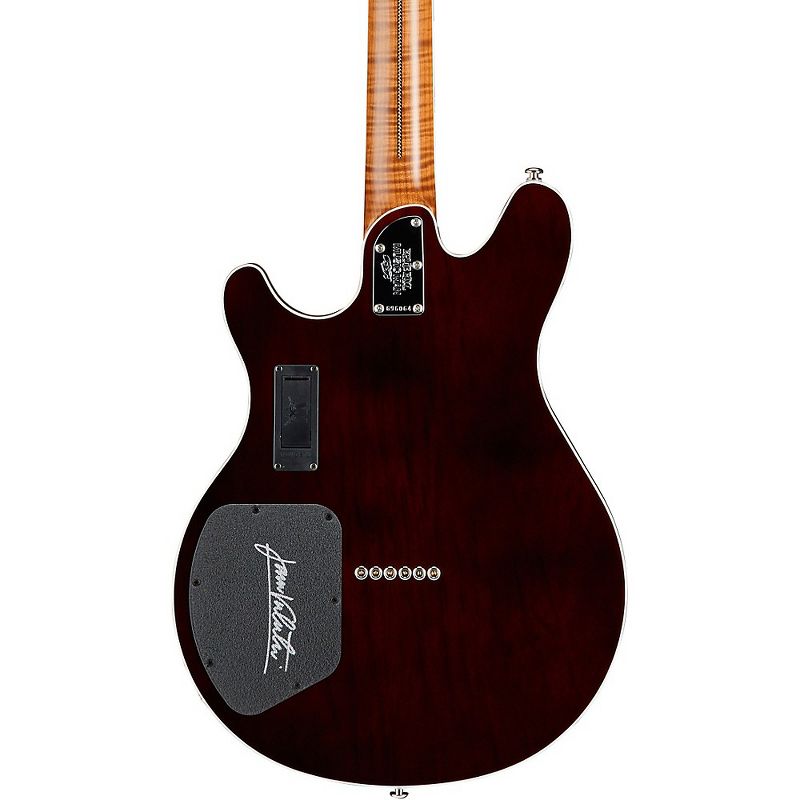 Ernie Ball Music Man Valentine BFR Electric Guitar Trans Walnut