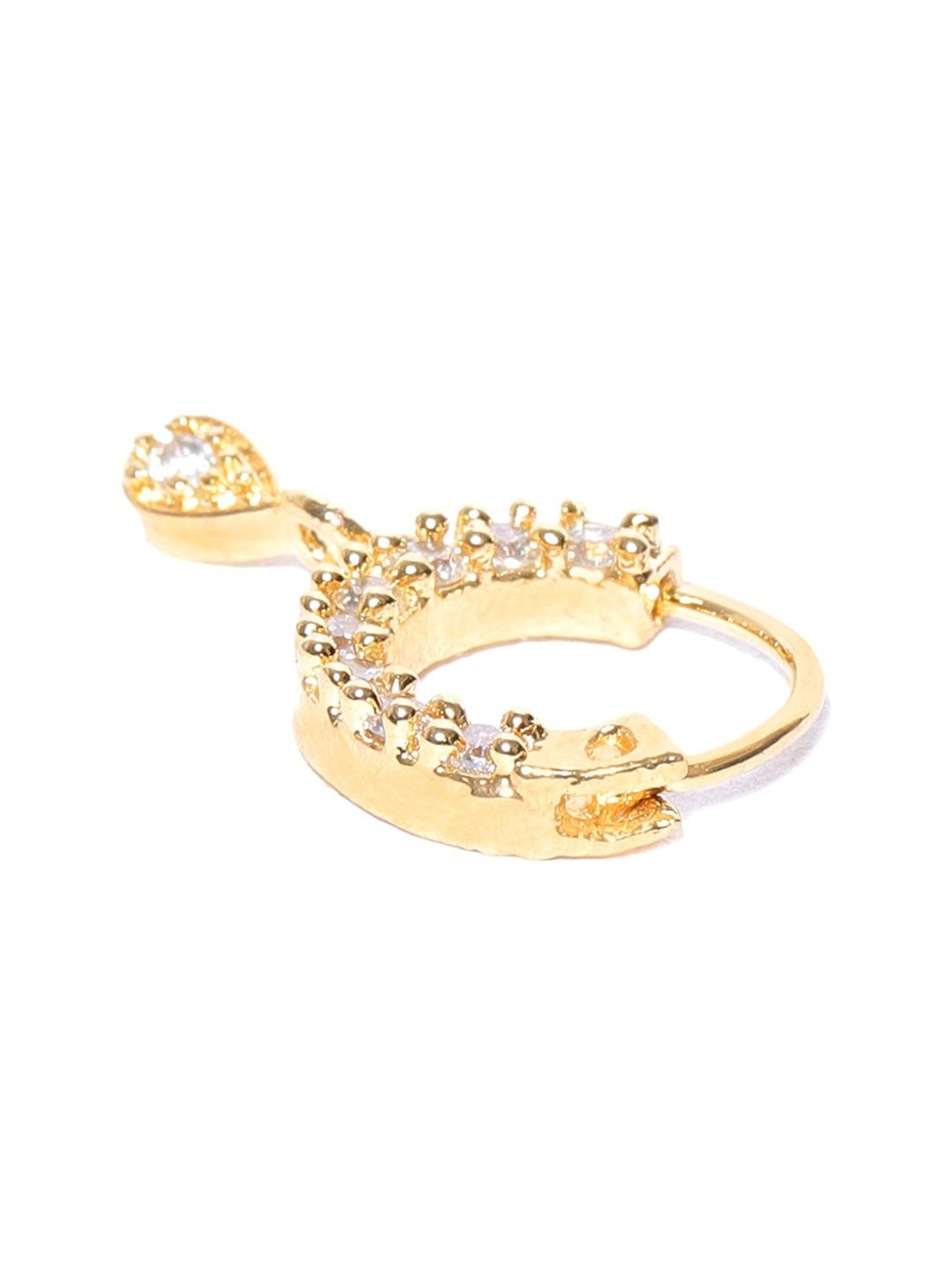 Teejh Aahna Silver Nose Ring