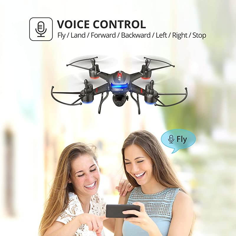 F181W 1080P WiFi FPV Drone with WideAngle HD Camera Live Video RC Quadcopter with Altitude Hold Gravity Sensor Function RTF and Easy to Fly for Beginner amp Kids 2 Batteries Included
