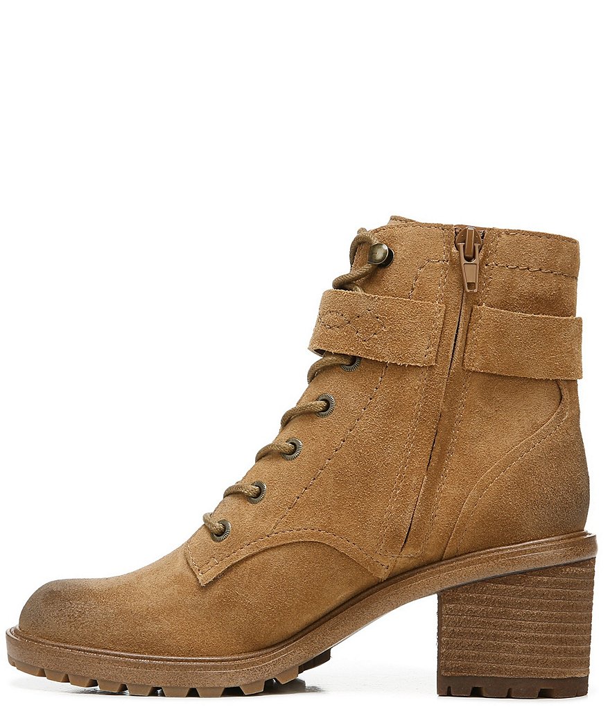 Zodiac Gemma Suede Lug Sole Booties