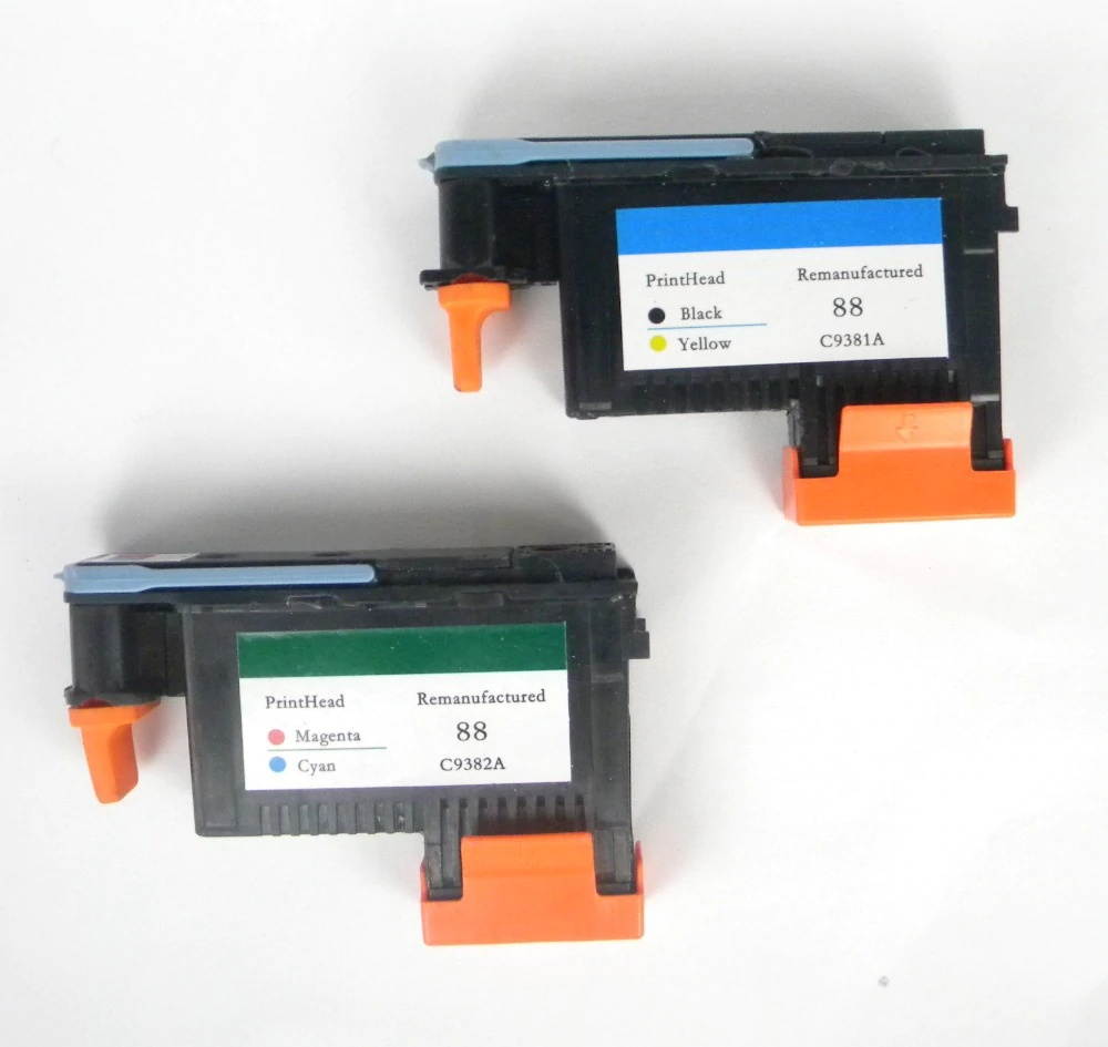 88 C9382A C9381A Black Yellow Cyan Magenta Printhead  FOR HP  K5300 K8600 L7380 7580 K550 k5400 printer printer parts