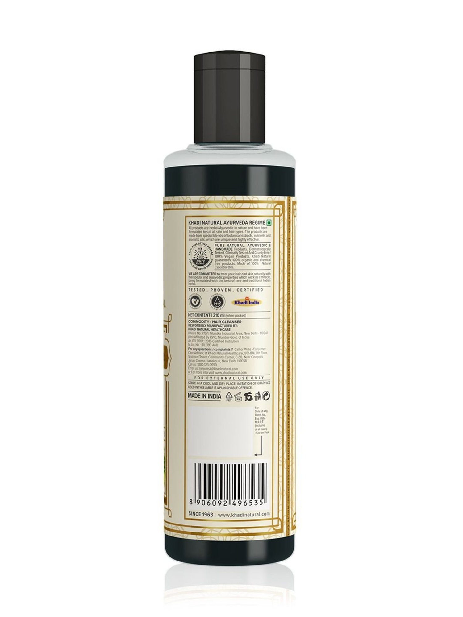 Khadi Natural Shikakai Hair Cleanser - 210 ml