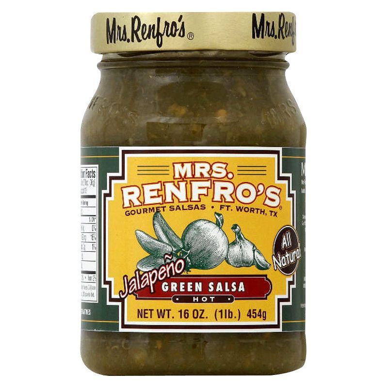 Mrs. Renfro's Hot Jalapeno Green Salsa 16-oz.