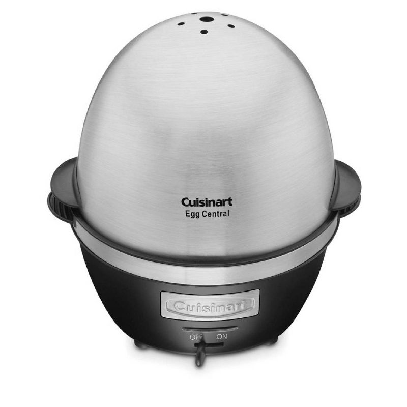 Cuisinart Egg Central - Black w/ Brushed Stainless Steel Lid - CEC-10