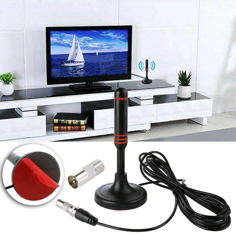 2020 TV Antenna Digital TV Receiver Indoor Outdoor HDTV Antennas With Amplifier 1500 Miles DVB-T2 Isdb-t Satellite Aerial