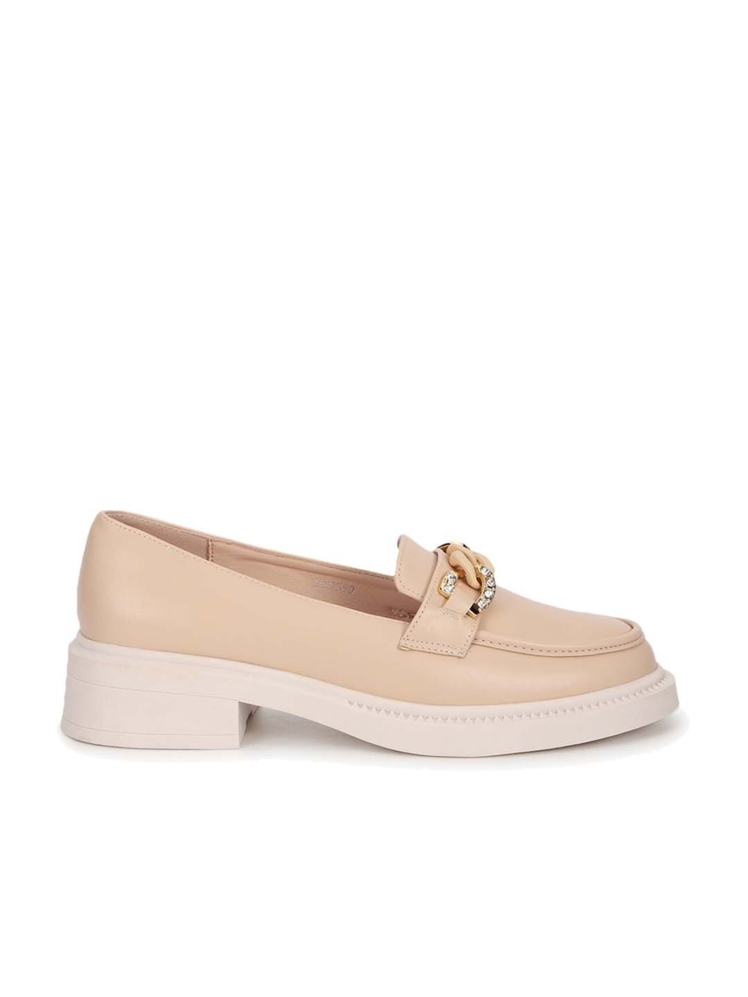 Truffle Collection Women's Beige Casual Loafers