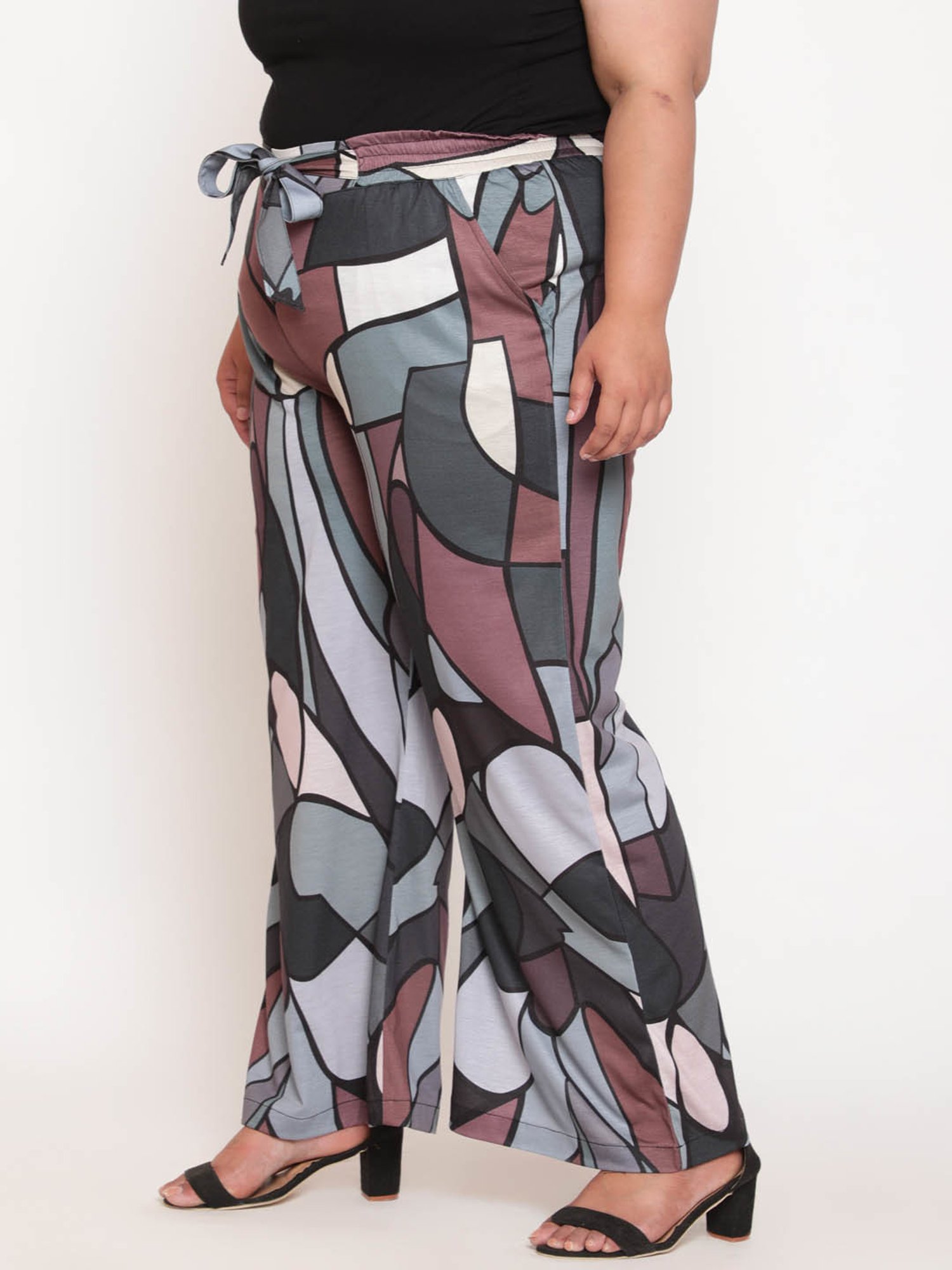 Amydus Multicolor Printed Palazzos