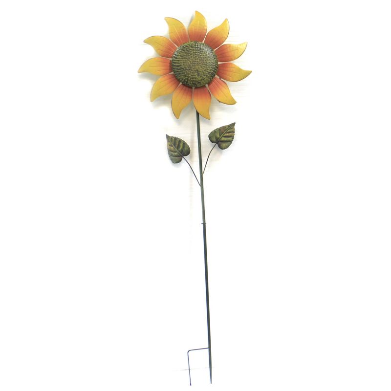 Home & Garden 68.0" Sunflower Spinner Thanksgiving Fall Halloween Direct Designs International  -  Decorative Garden Stakes