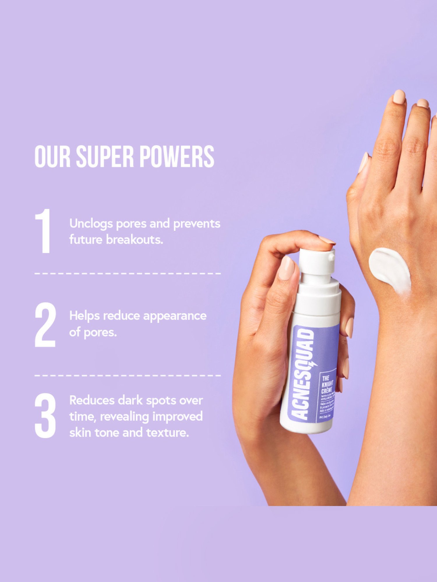 Acne Squad The Knight Creme - 50 gm