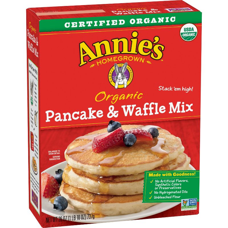 Annie's Organic Pancake & Waffle Mix - 26oz