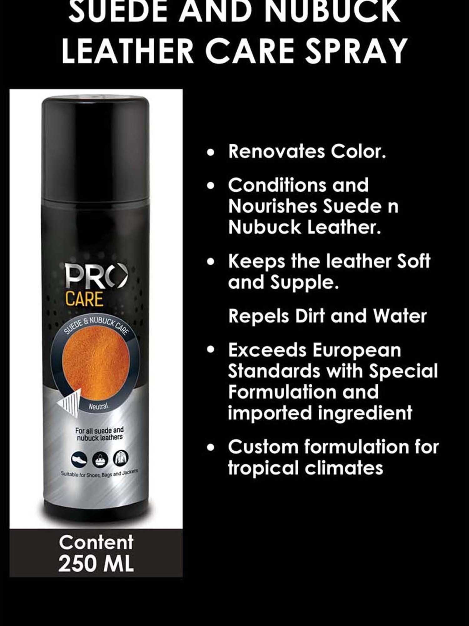 Pro Neutral Suede Buddy Combo for Suede N Nubuck Shoes