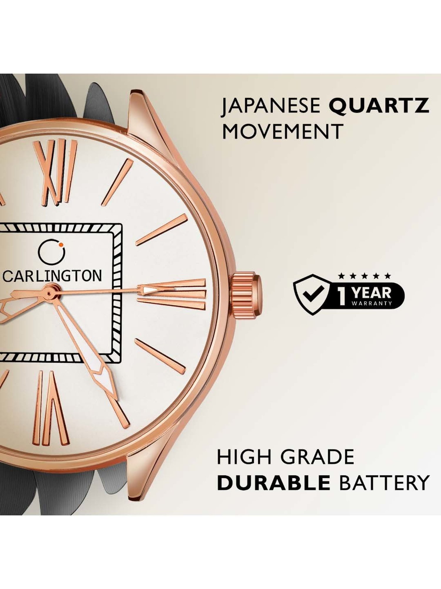 CARLINGTON CT 2015 Analog Watch for Women