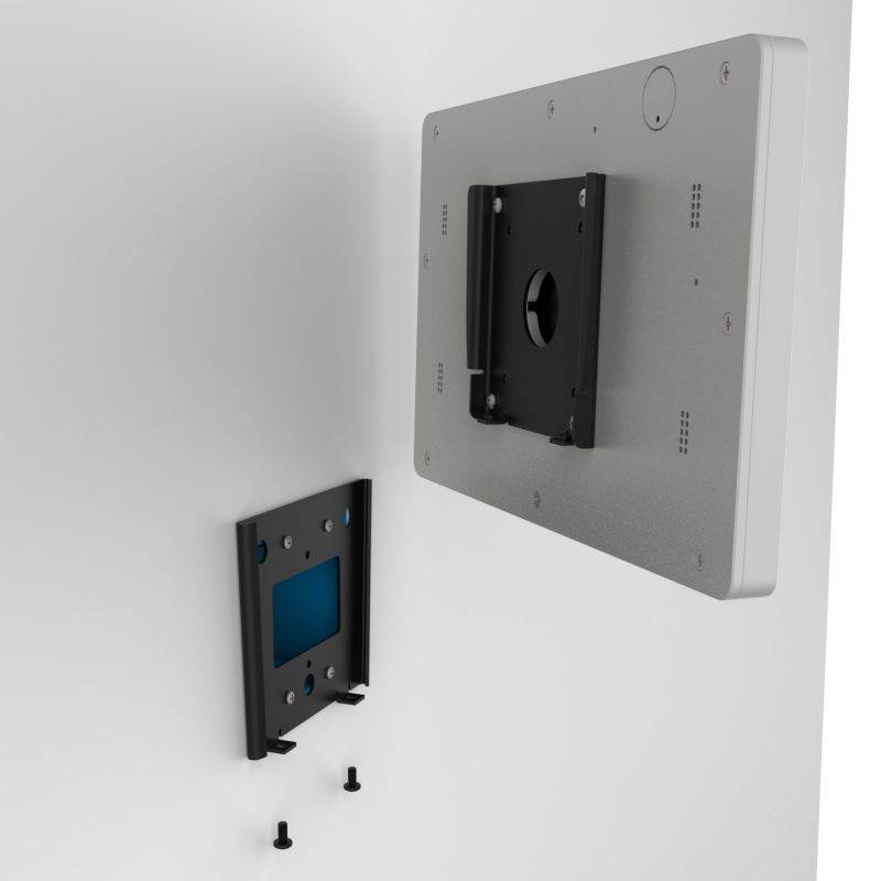 VidaMount Light Grey Enclosure and Fixed VESA Slim Wall Mount [Bundle] compatible with Samsung Galaxy Tab A 10.5