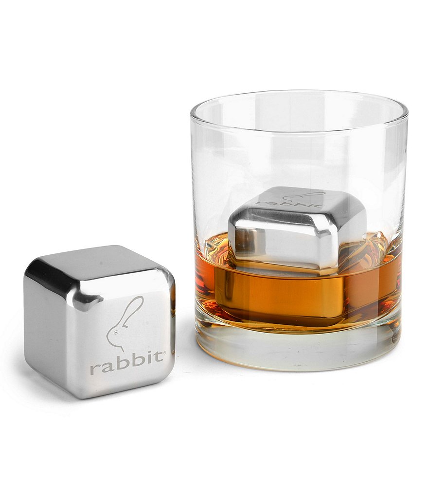 Metrokane Rabbit Jumbo Stainless Steel Chilling Stones