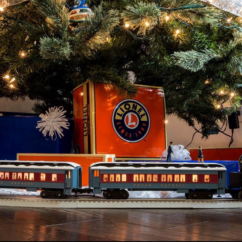 Lionel Trains The Polar Express Passenger Electric Powered Bluetooth Train Set with Movie Sounds, Remote Control for Ages 14 Years and Up