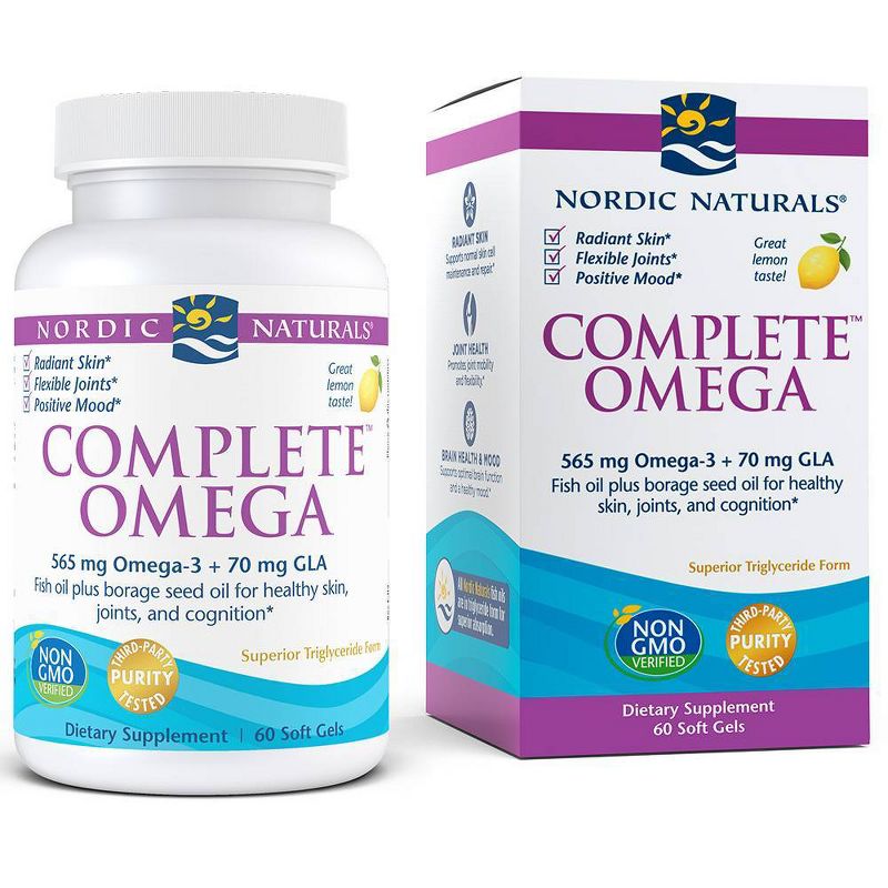 Nordic Naturals Complete Omega Softgels Dietary Supplement - 60ct