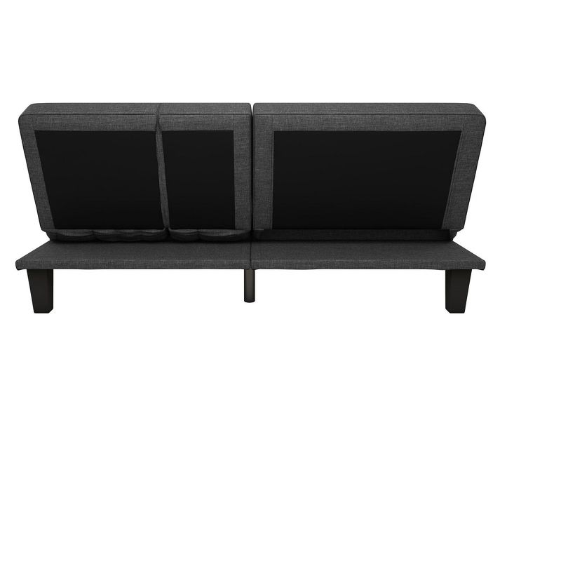 Dexter Futon Lounger Gray - Dorel Home Products