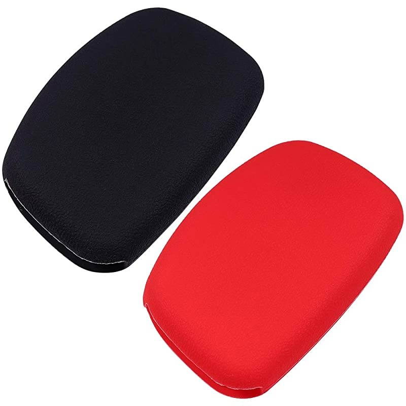 Pack of 2 Black Red Silicone Case Protector Key Fob Cover Fits 2015 2016 2017 2018 Hyundai Elantra Sonata Tucson I40 IX35 I45 Four Buttons SUV Smart Entry Remote Key Not Flip Key