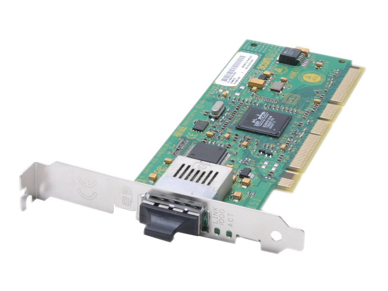 3com 3c996sx PCI 2.2 or PCI-X 1.0 Gigabit Fiber SX Server Network Interface Adapter