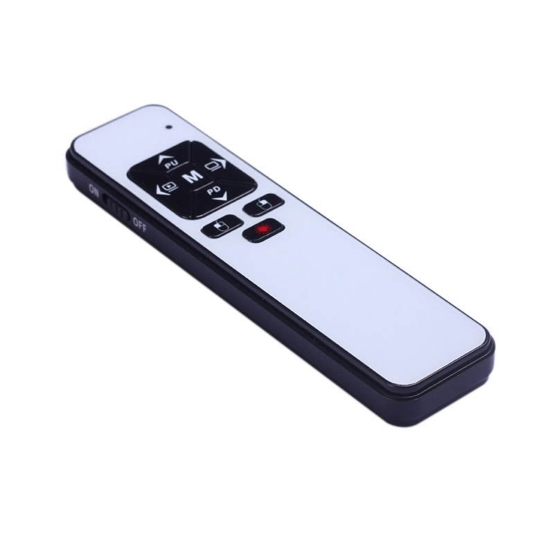 VIBOTON PP991 2.4GHz Multimedia Presentation Remote PowerPoint Clicker Handheld Controller Flip Pen with USB Receiver, Control Distance: 25m