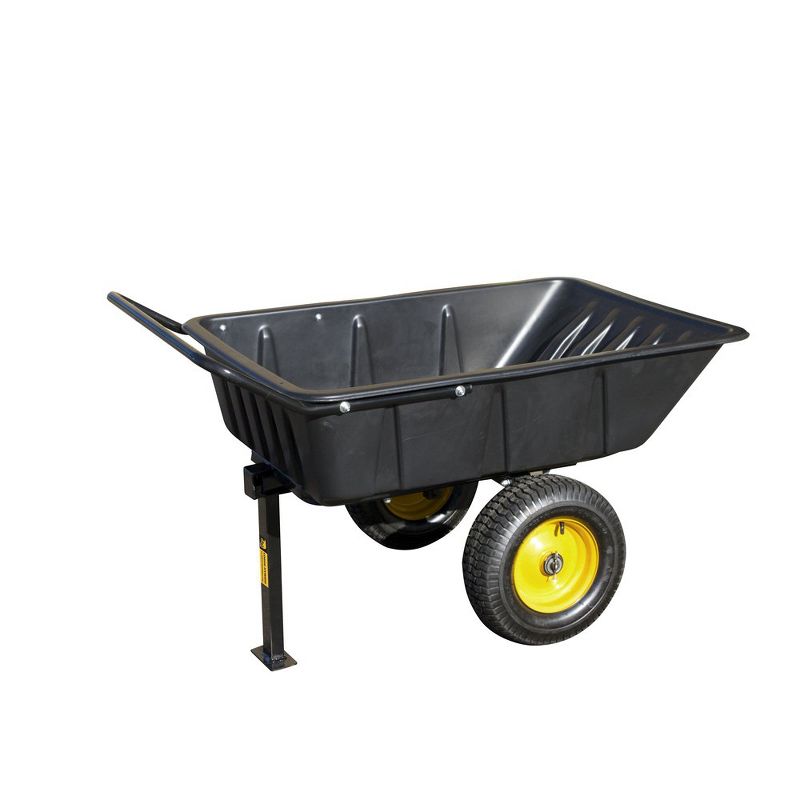 Polar Trailer PLR 10539 LG600 Hybrid Utility Farm Yard Garden Trailer Cart
